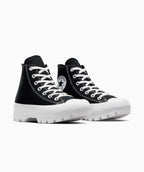 tenis converse ctas lugged hi black/white/black