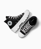 tenis converse ctas lugged hi black/white/black