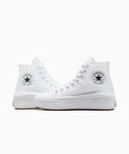 tenis converse ctas move hi white/natural ivory/black