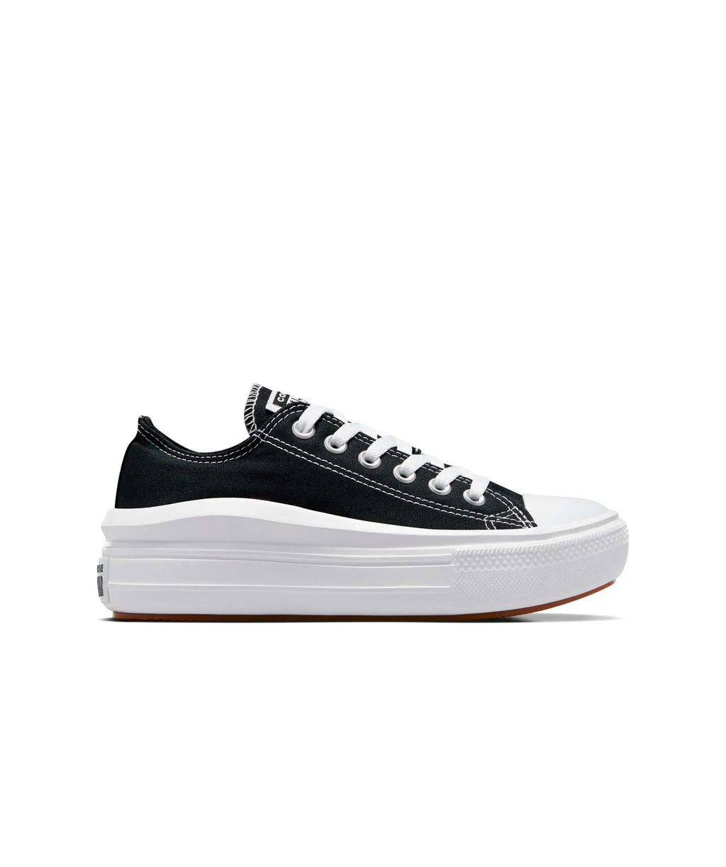 tenis converse plataforma moveen choclo de lona