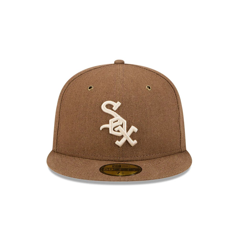 Gorra New Era Chicago White Sox MLB Antique Plaid 59FIFTY Cerrada