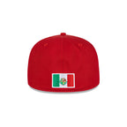 Gorra New Era 59fifty  Selección Mexicana  Roja