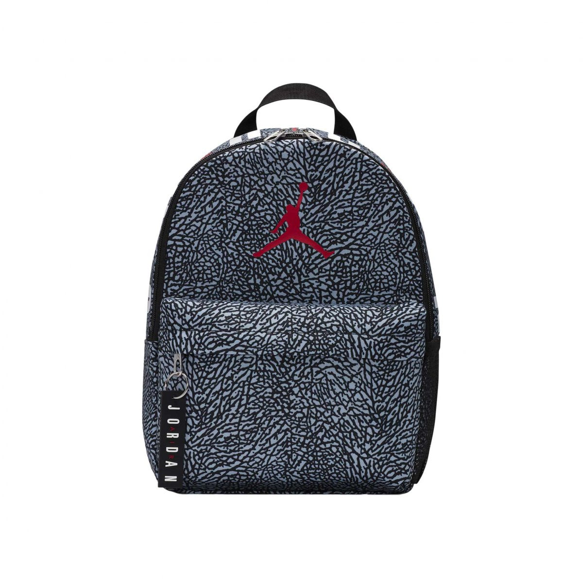 mochila nike jan aur jrdan mini backpack w black / ele print
