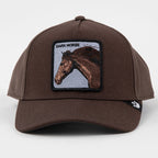 gorra goorin bros dark horse field brown