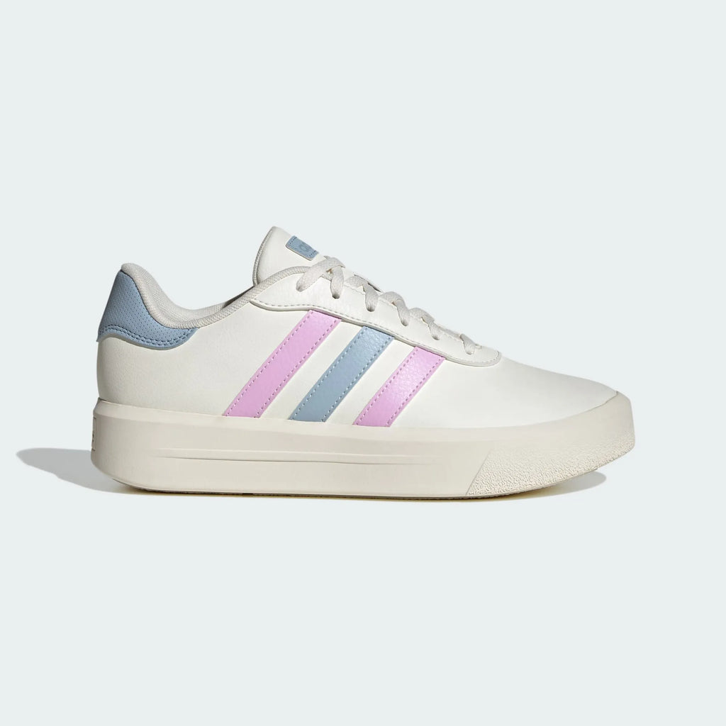 tenis adidas court platform