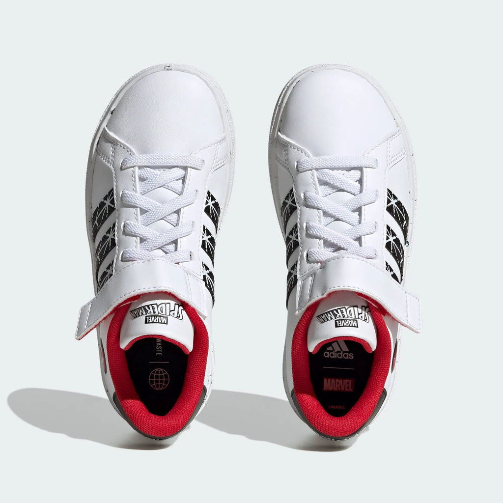 tenis adidas grand court spider-man el k